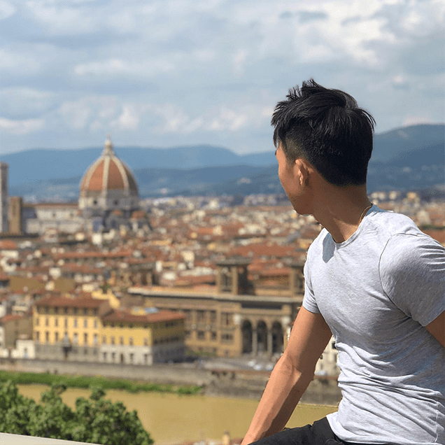 Rutgers Global - Student Stories about Culture, Michael Louie in Italy