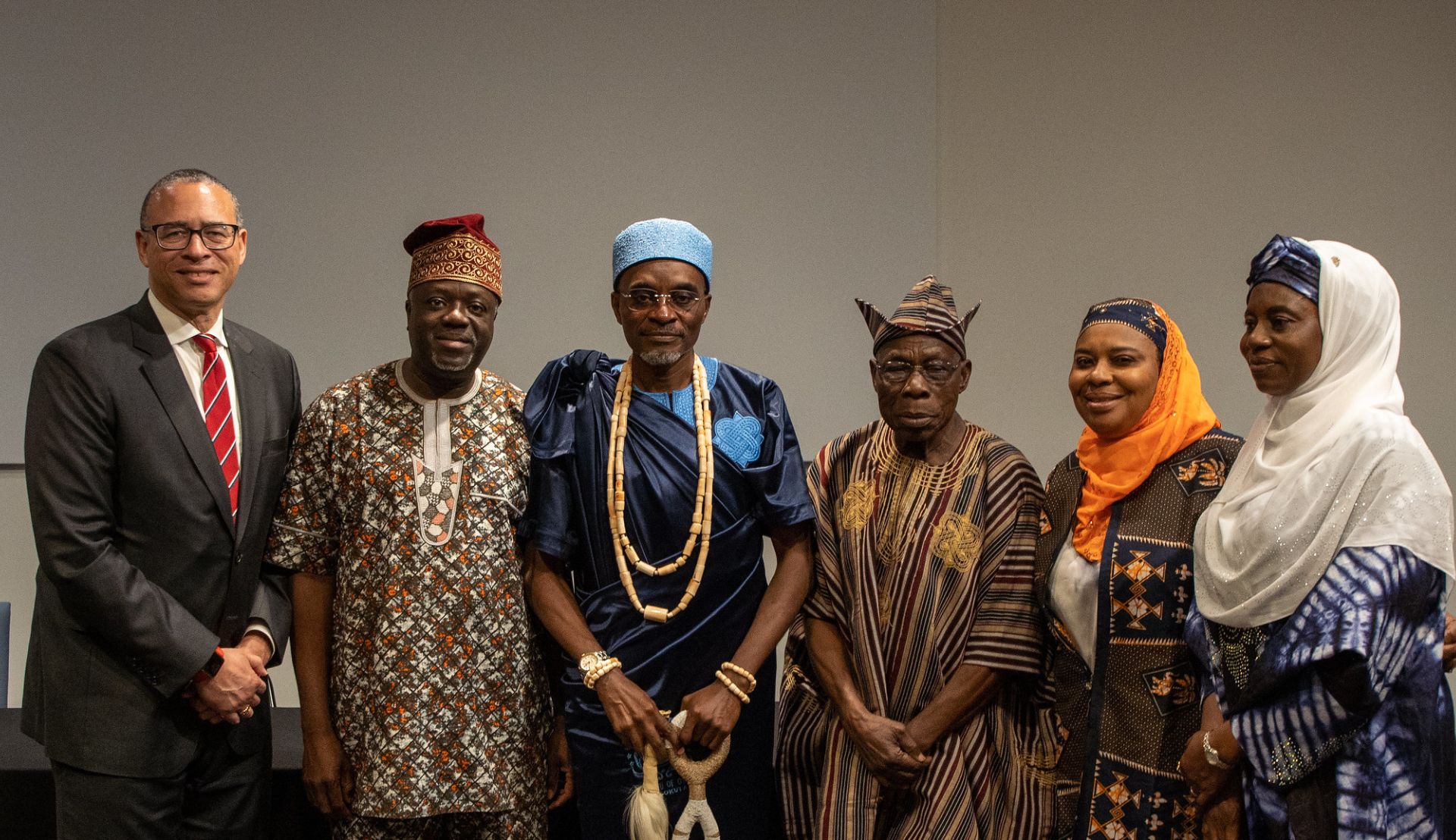 Rutgers Hosts Nigerian Delegation, group photo