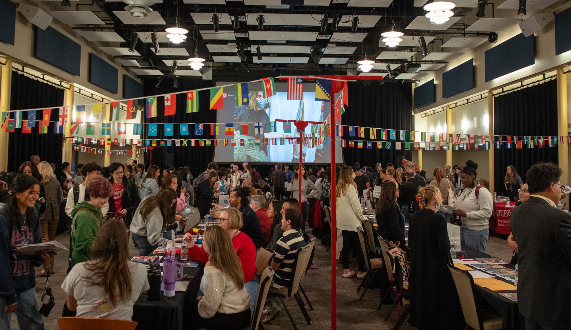 Rutgers Global Study Abroad Fall Fair 2024, photo from event