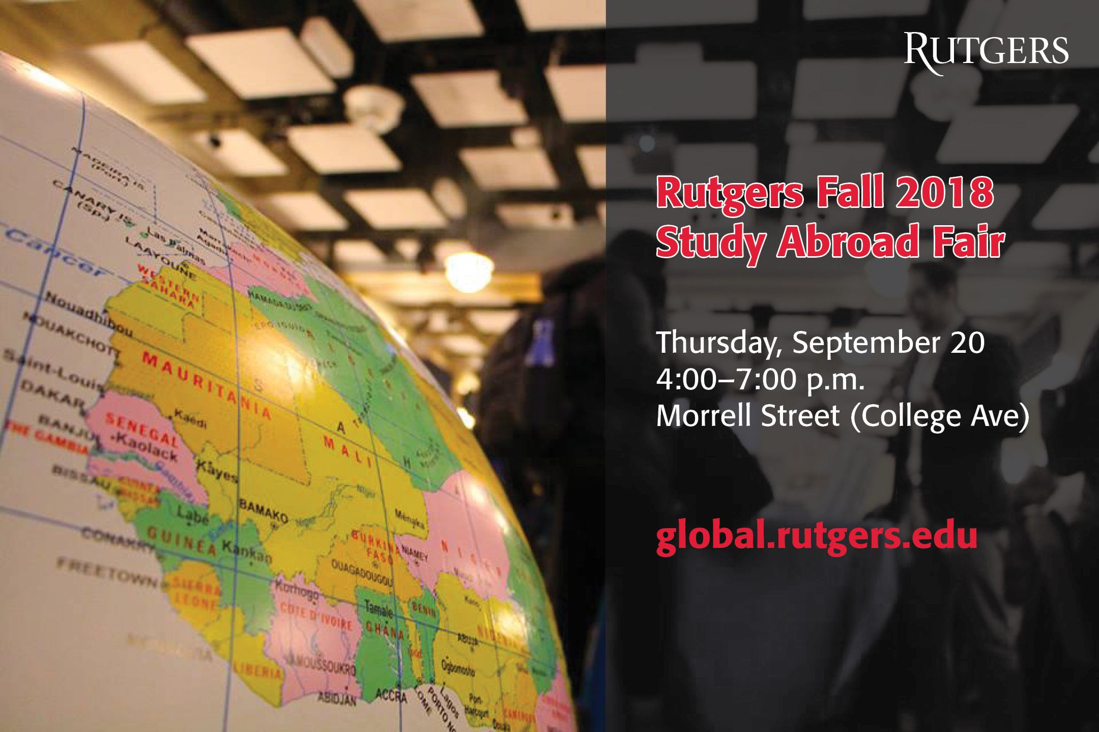 Rutgers Global - Study Abroad Fair Fall 2018, Scarlet Knight