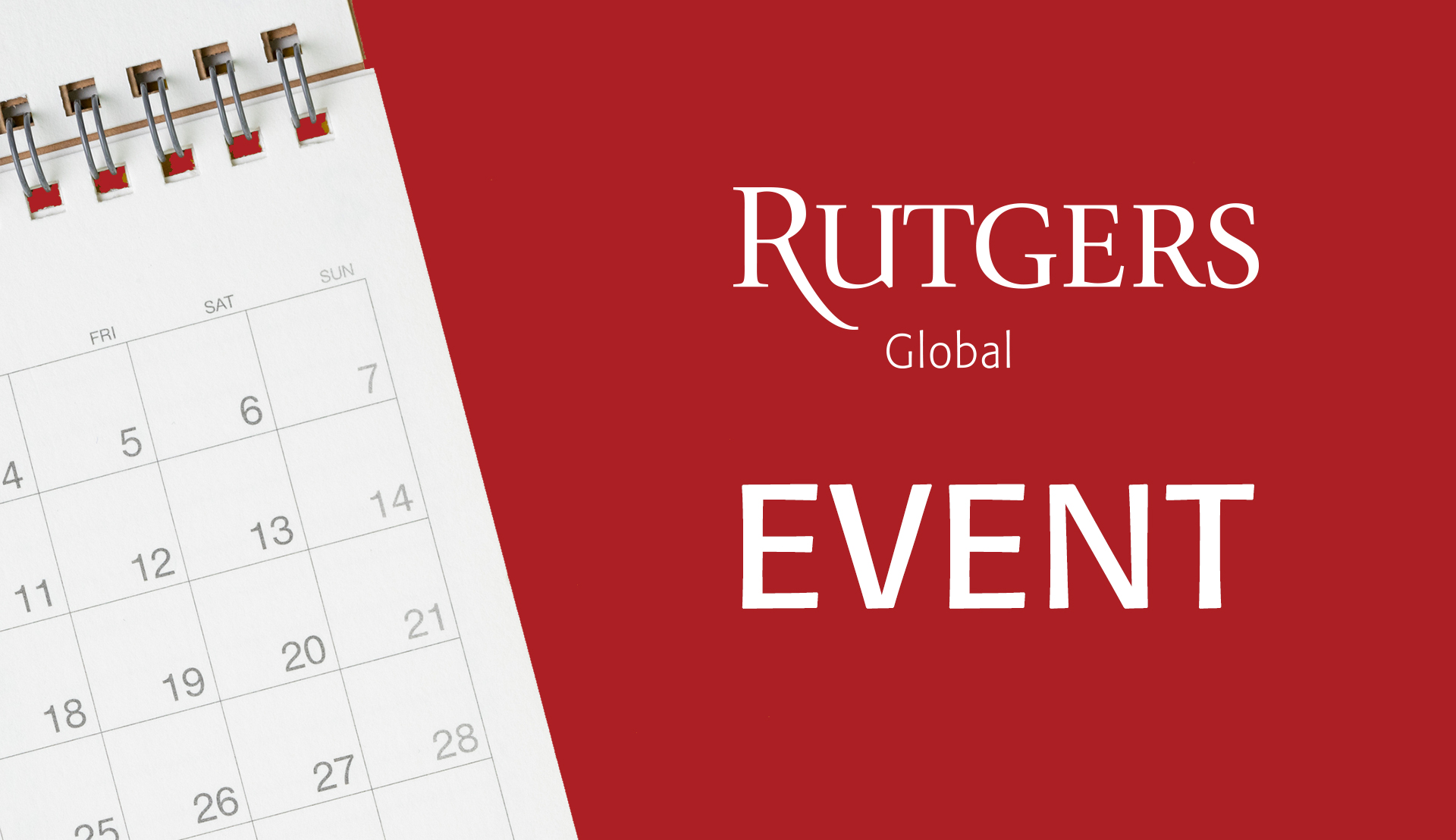 Rutgers Global Event