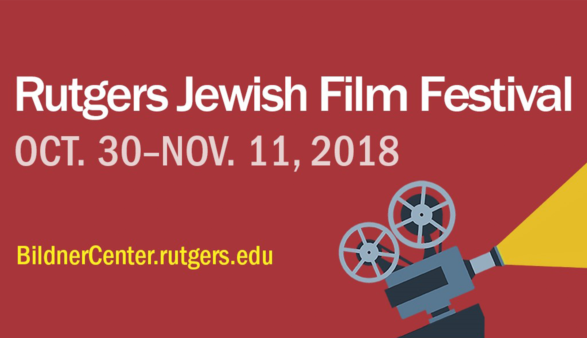 Rutgers Global - Rutgers Jewish Film Festival 2018