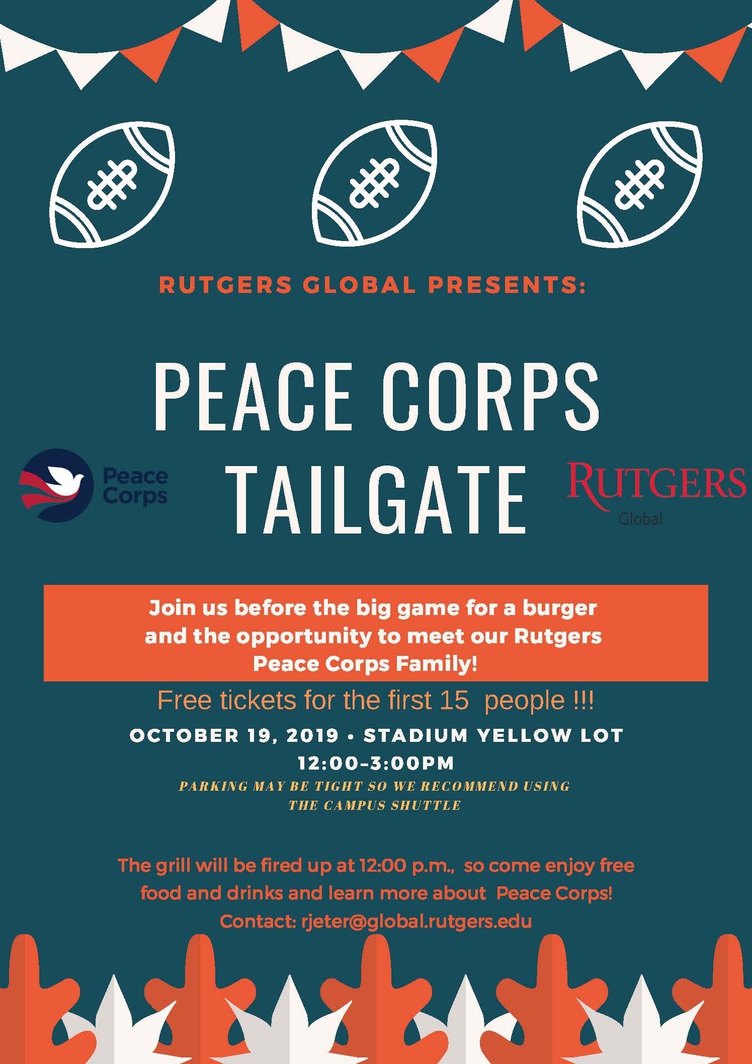 Peace Corps Tailgate