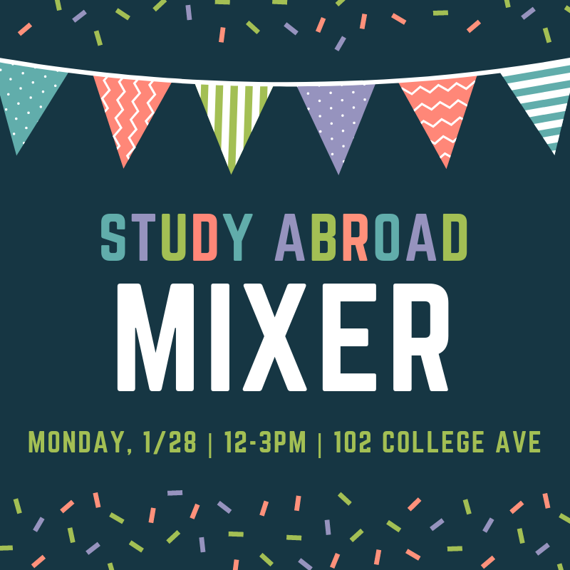 Rutgers Global - Study Abroad Week Student Mixer