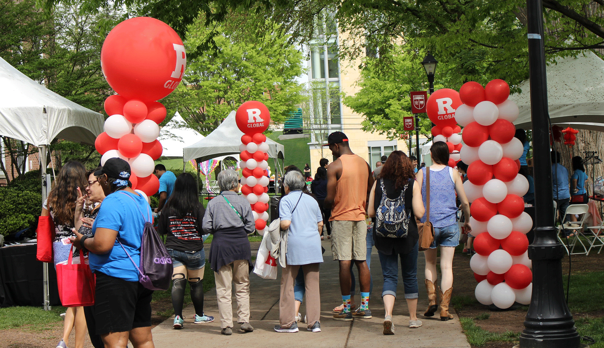 Global Pavilion at Rutgers Day Rutgers