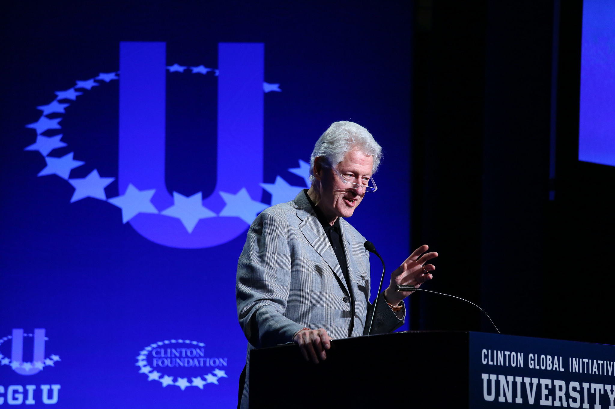 Former President Bill Clinton Speaks at CGI U