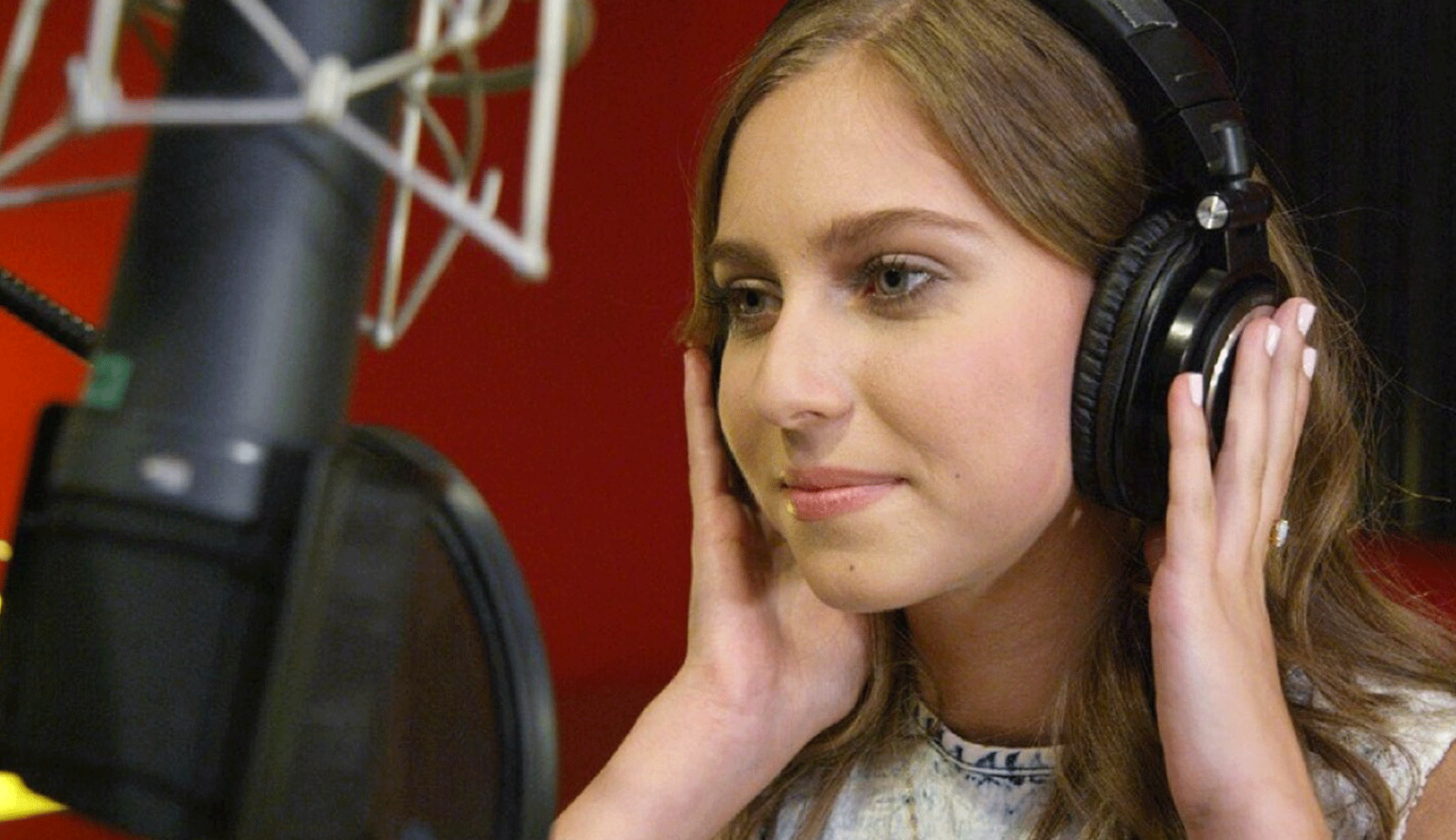 Sophia Angelica Nitkin - Sound of Inspiration, Sophia in the studio