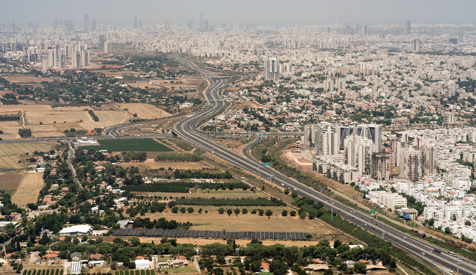 Rutgers Global – Aerial view of Tel Aviv, Israel