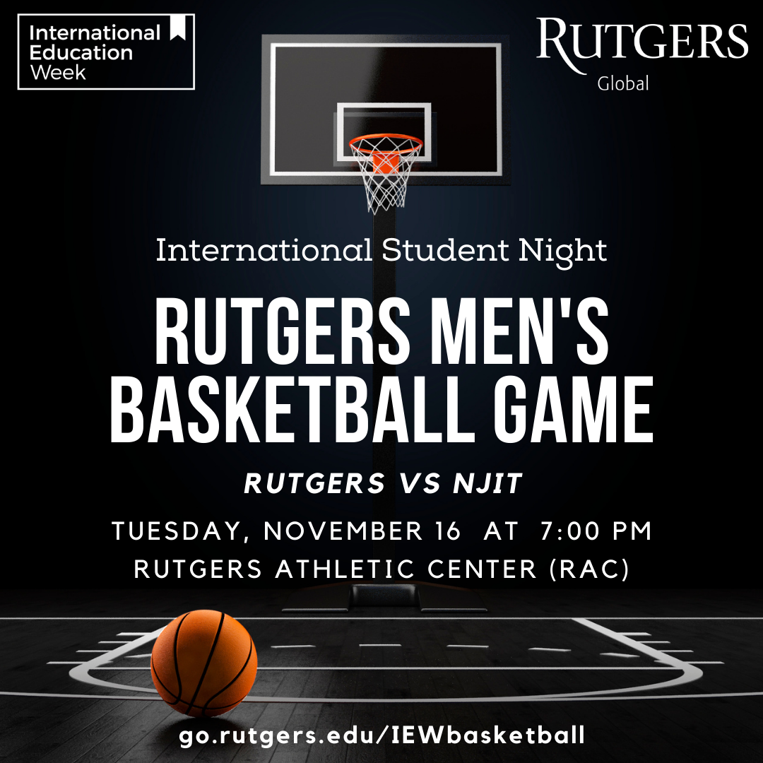 International Student Night: Rutgers Men's Basketball Game