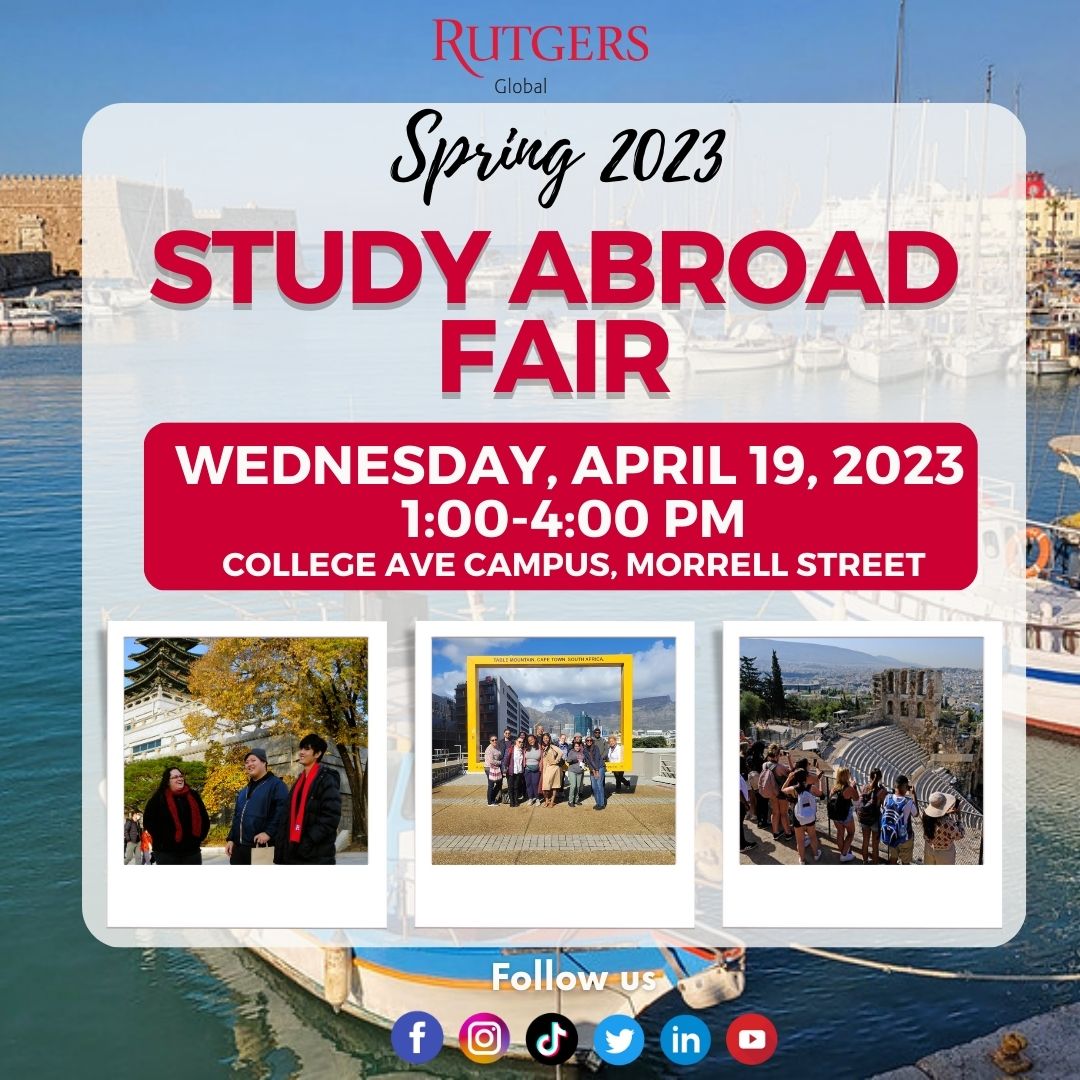 Spring 2023 Study Abroad Fair