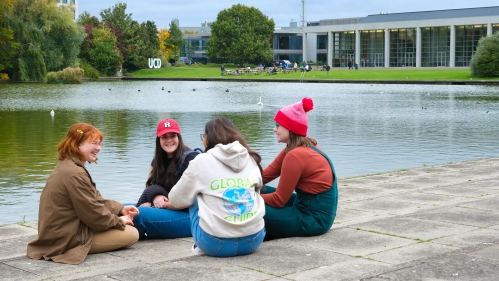 Rutgers students at UCD in Dubline