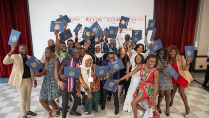Mandela Washington Fellows at Rutgers, 2023