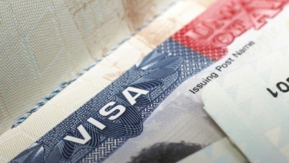 Stock image of Visa edge