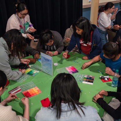 Rutgers students at Global Spring Festival