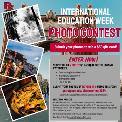 IEW Photo Contest Announcement poster