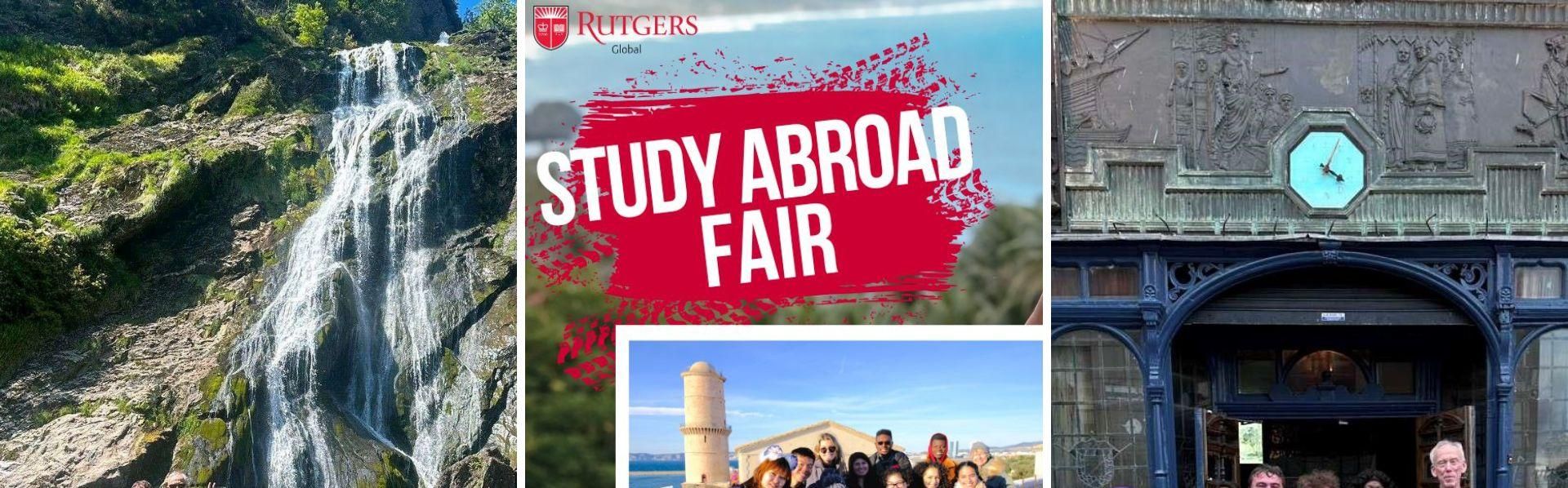 Passport to the World and Study Abroad Fall Fair, photos and graphics