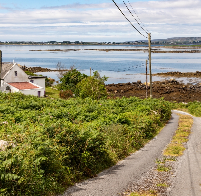 Rural Galway (village of Carraroe)