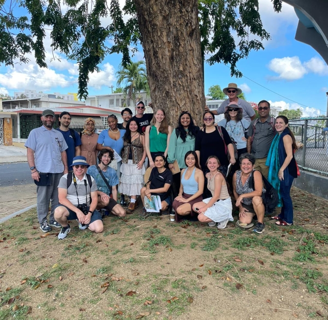 Students in Rio Piedras Puerto Rico