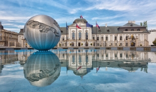 Presidential palace in Bratislava