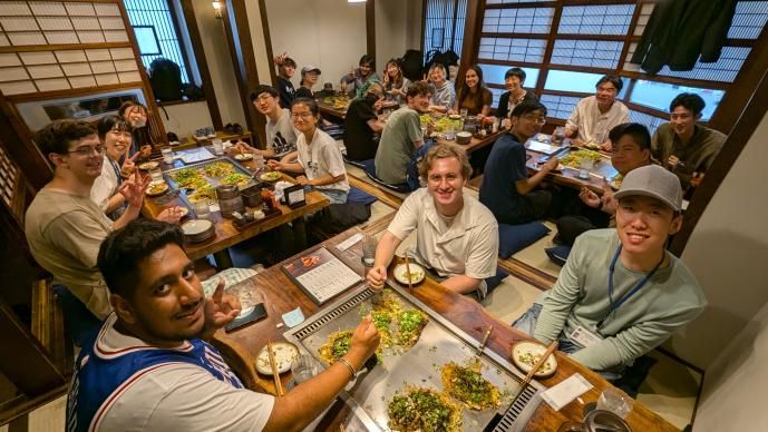 Hiroshima with Hiroshima students