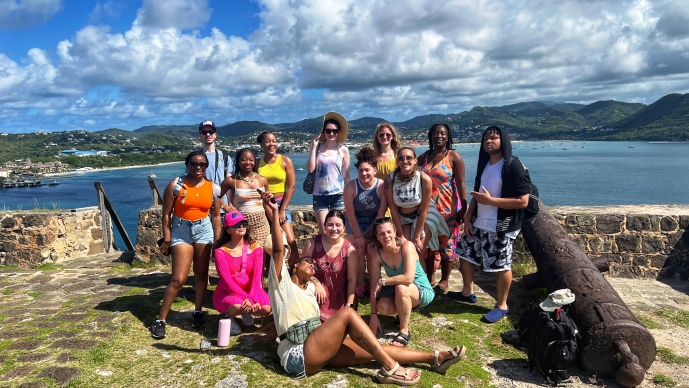 students in st lucia