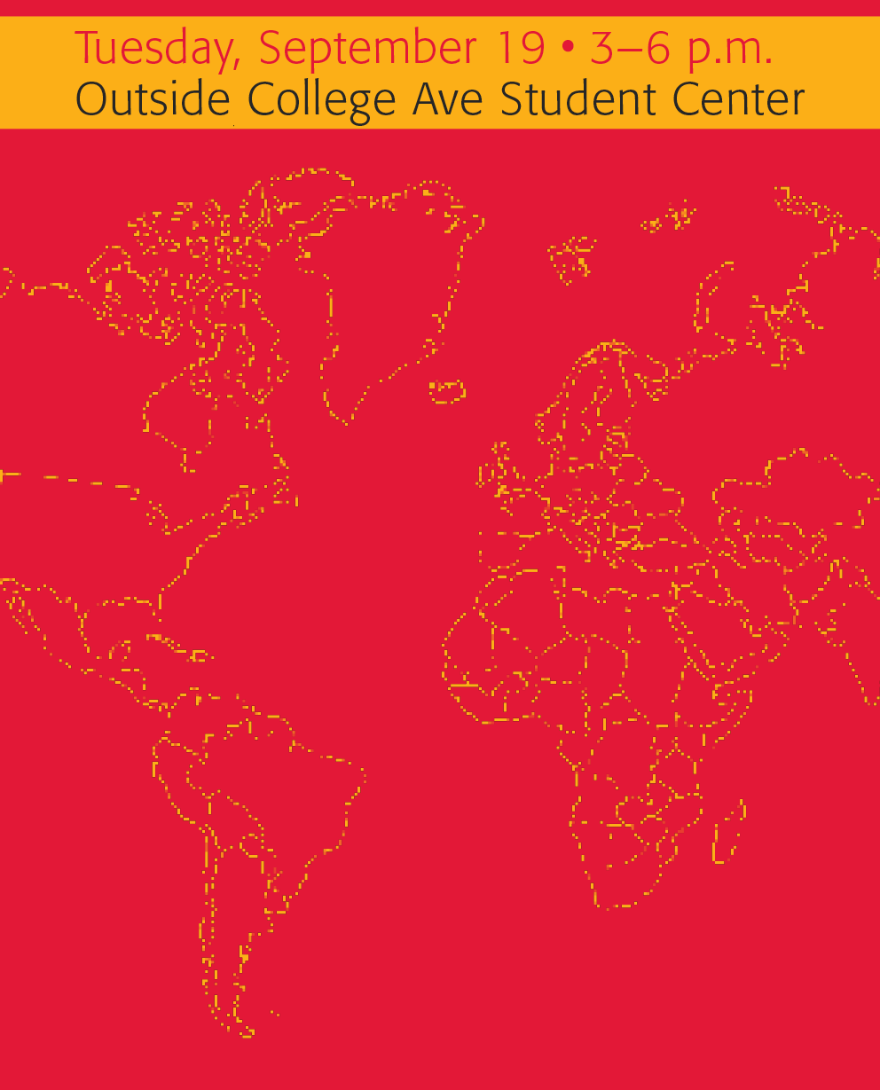 Rutgers Global - Tuesday, September 19, 3 to 6 p.m., Outside College Avenue Student Center, Rutgers 2017 Fall Study Abroad Fair